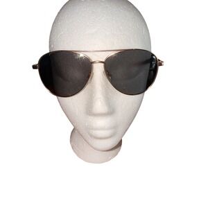 Blue Planet Amador BP 10358 Polarized Aviator Sunglasses Wood Temple Rose Gold